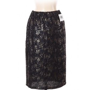 Bobeau Nordstrom metallic formal roaring 20s goth emo alternative skirt
